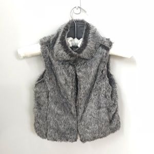 Lucky Brand faux fur vest